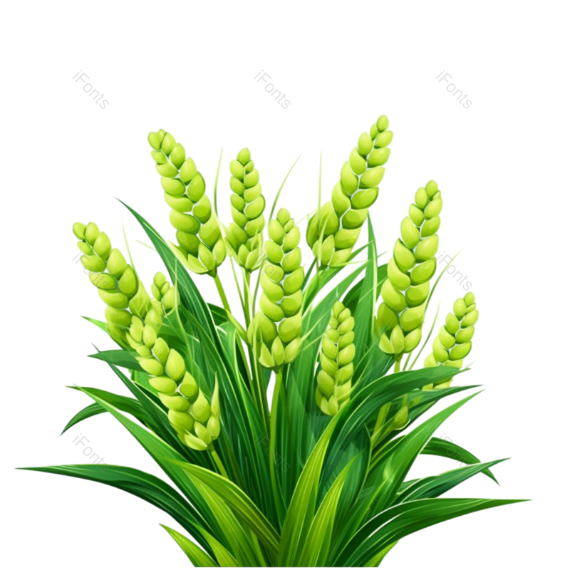 装饰图片,元素元素,麦子PNG,麦田免抠素材